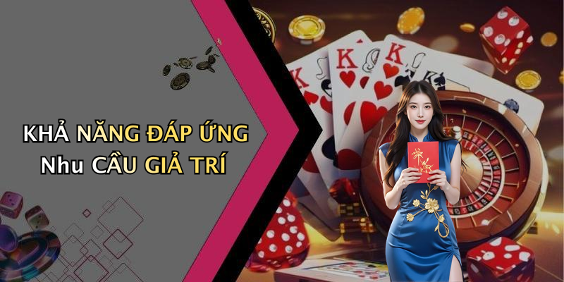 KHẢ NĂNG ĐÁP ỨNG Nhu CẦU GIẢ TRÍ